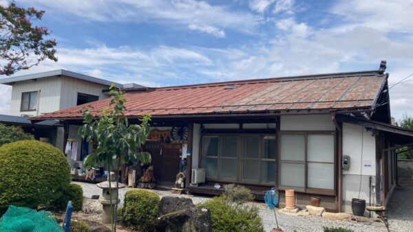 本棟屋根板金カバー工法